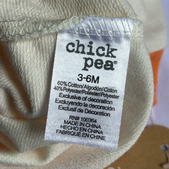 Chick Pea Unisex Little Pumpkin Halloween Fall 2 Piece Set 3-6 Months New - Picture 6 of 7